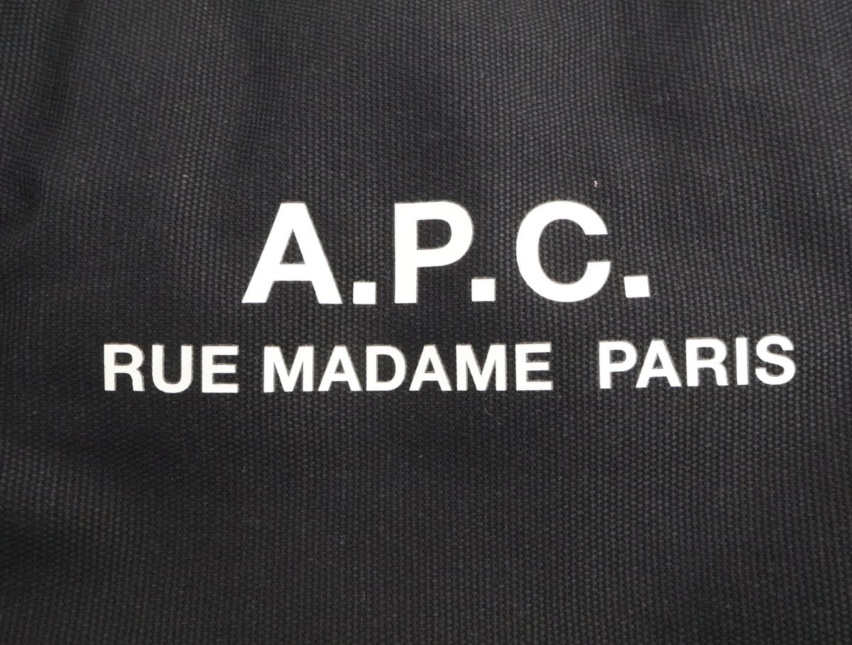 (새상품) 아페쎄 APC 리쿠퍼레이션 토트백 캔버스 크로스백 공용 상세 이미지 9