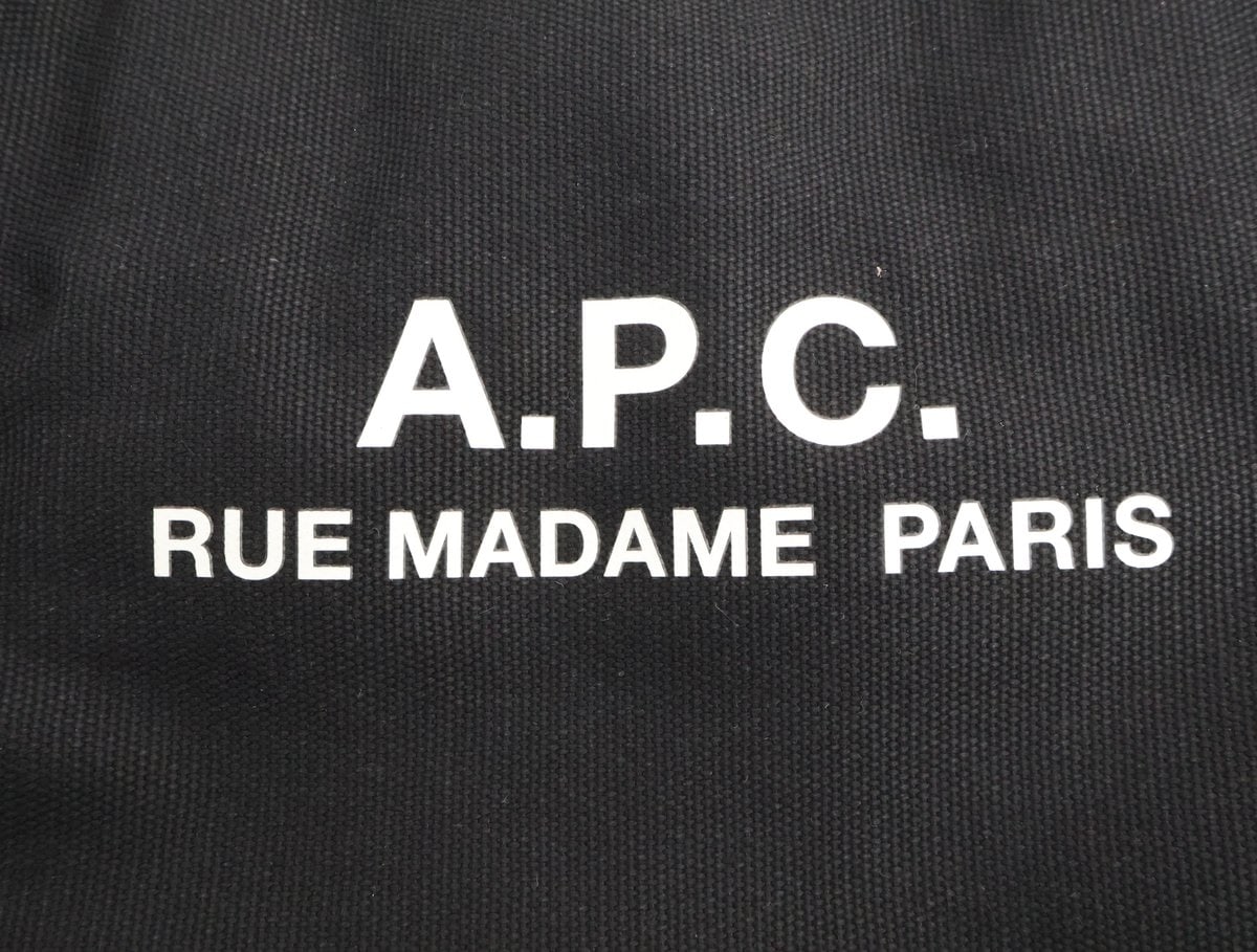 (새상품) 아페쎄 APC 리쿠퍼레이션 토트백 캔버스 크로스백 공용 이미지 9