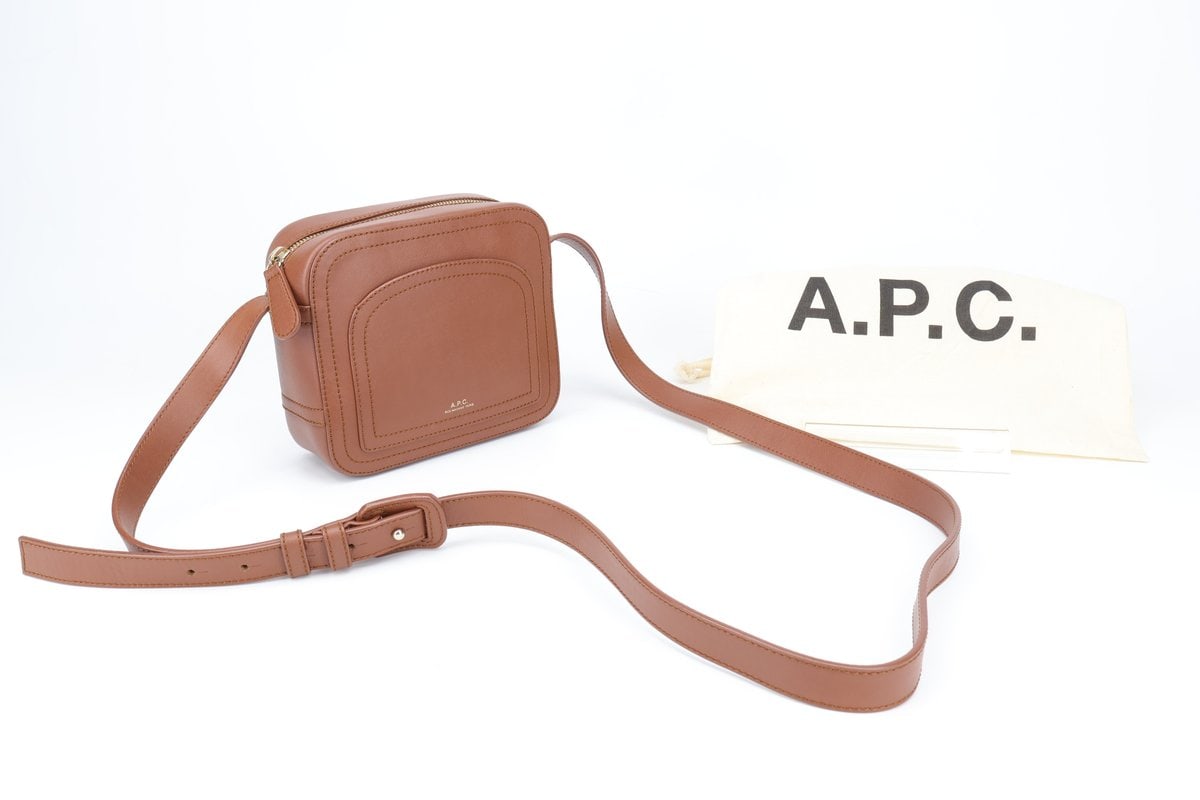 아페쎄 APC 루이제트 Louisette 크로스백 브라운 이미지 1