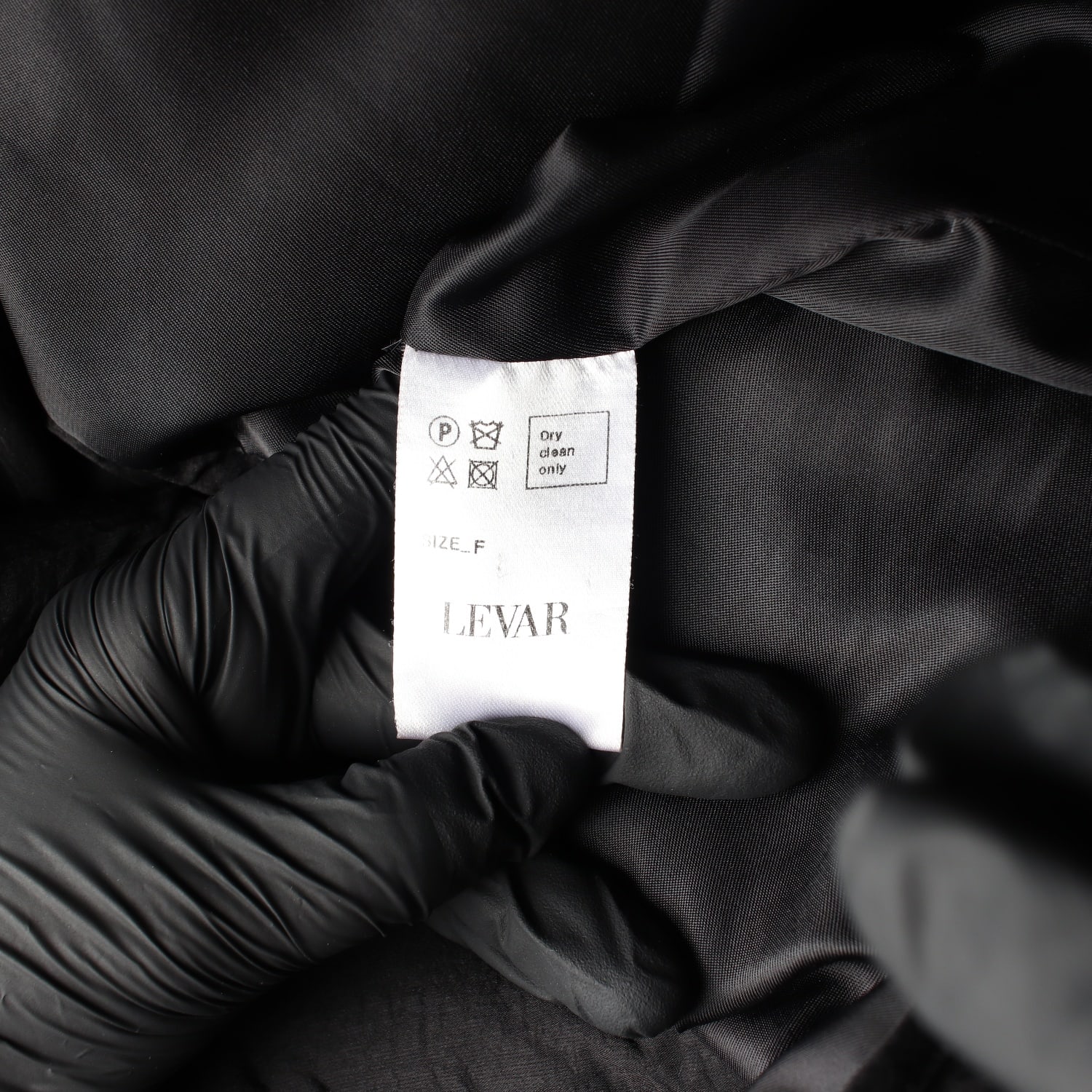 르바 하이넥 퀼팅 울 블렌드 다운 롱 패딩 이미지 5