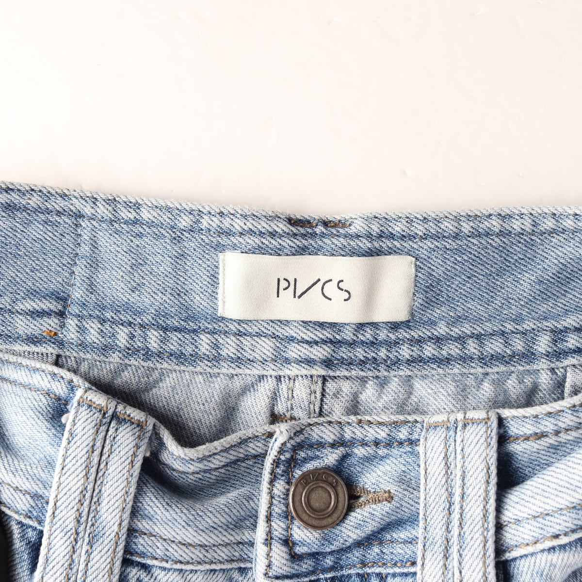 프븏스 PVCS 24FW 하이웨이스트 코튼 와이드 데님팬츠 상세 이미지 3