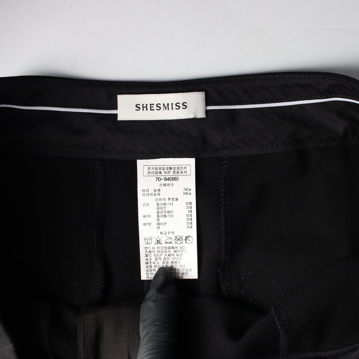 쉬즈미스 21FW 와이드 슬랙스 상세 이미지 3