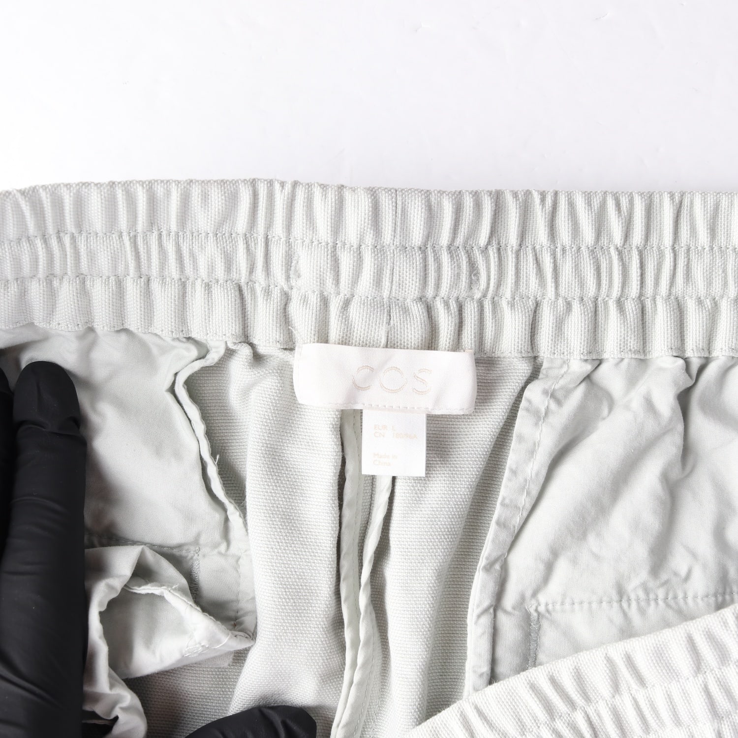 코스 엘라스틱 밴딩 코튼 혼방 이지 팬츠 이미지 3