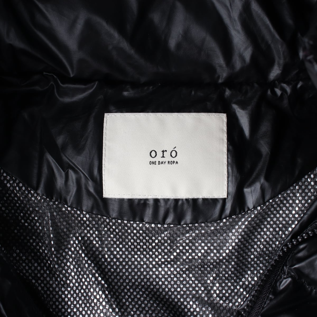 오로 oro 하이넥 크롭 숏패딩 상세 이미지 4