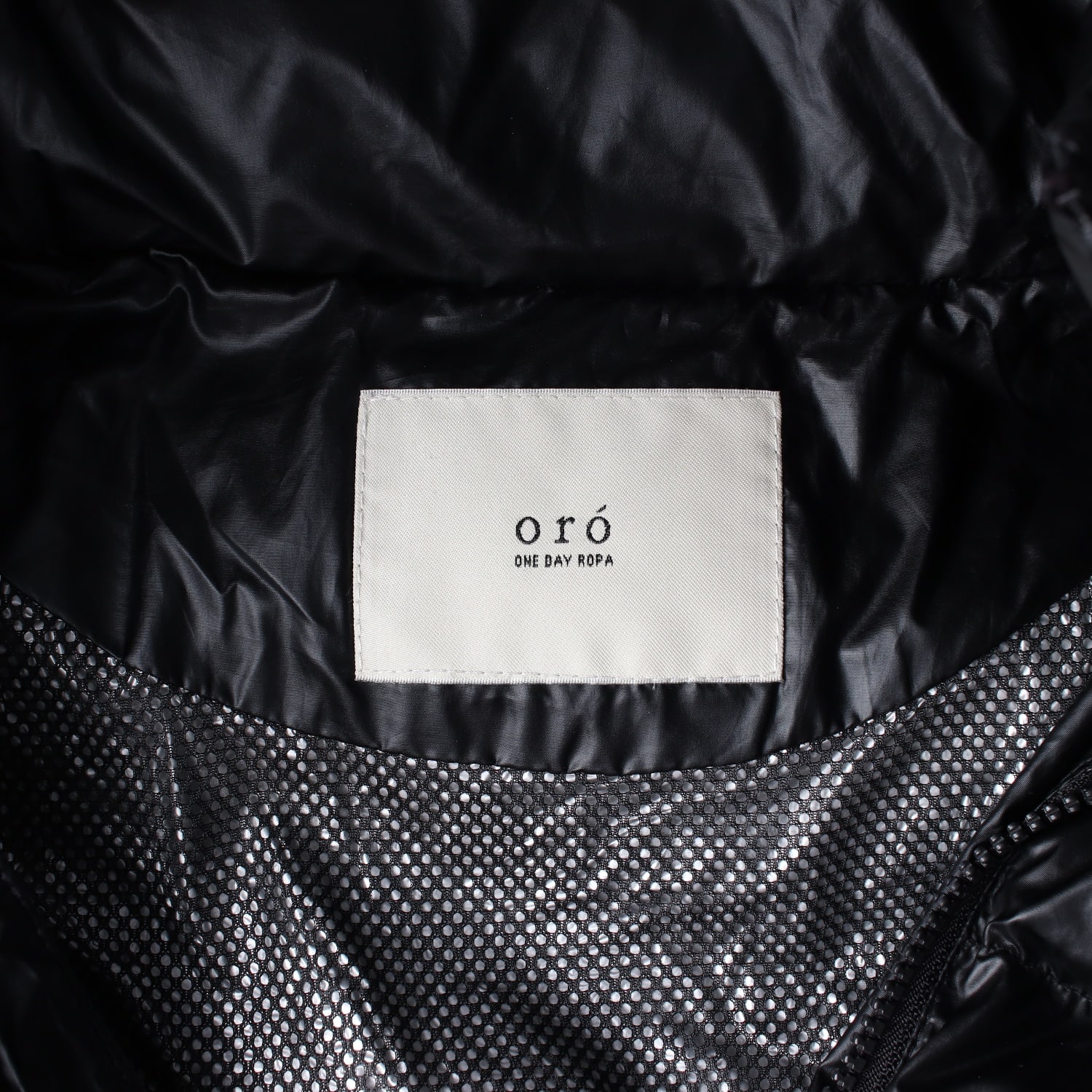 오로 oro 하이넥 크롭 숏패딩 이미지 4