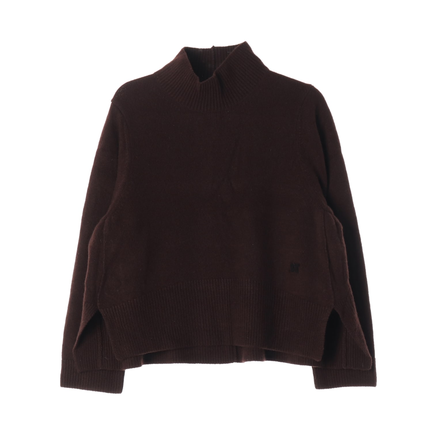시스템 22FW 하이넥 울 니트 스웨터 이미지 1