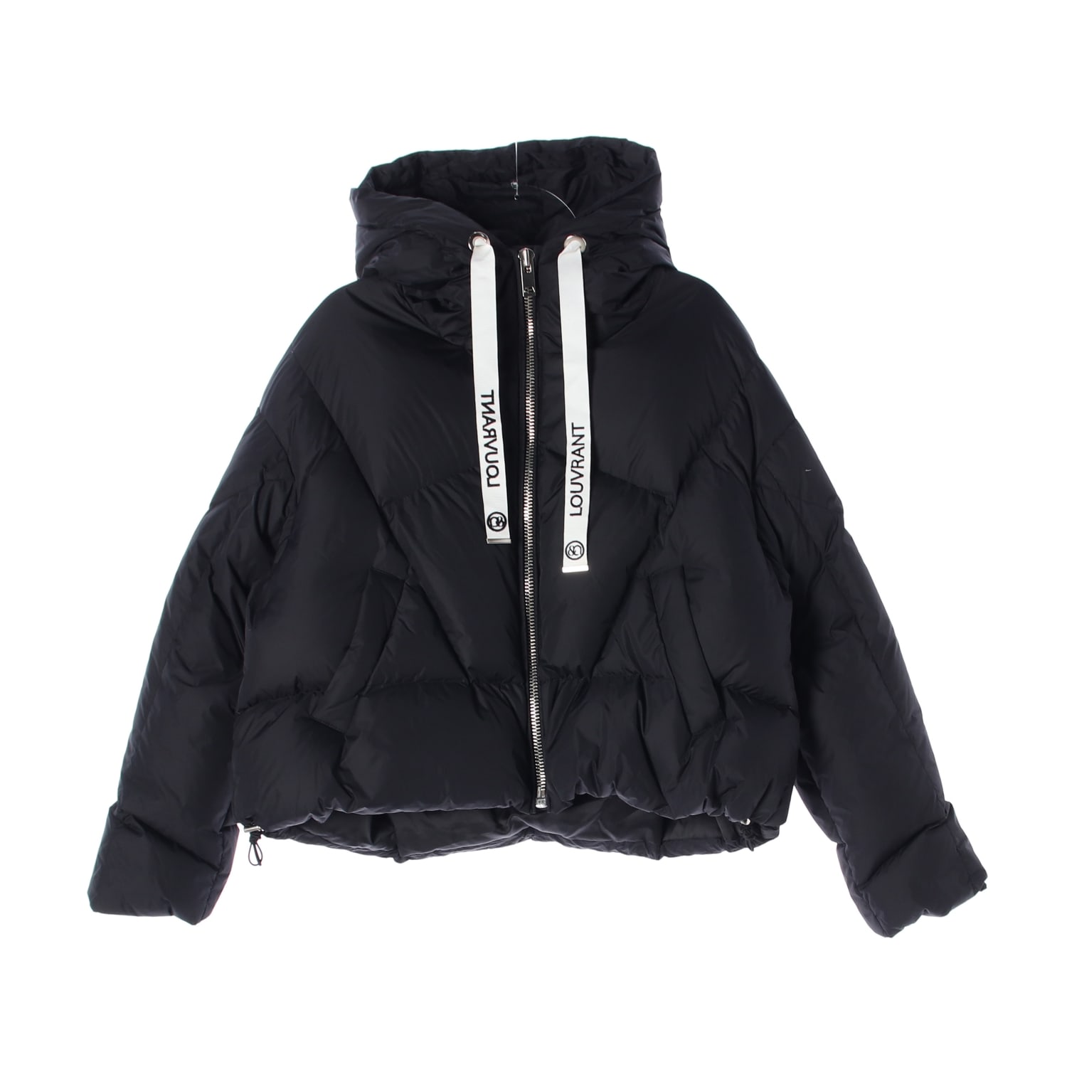 온앤온 22FW 천연모피 후드 퀼팅 구스 다운 숏패딩 이미지 1