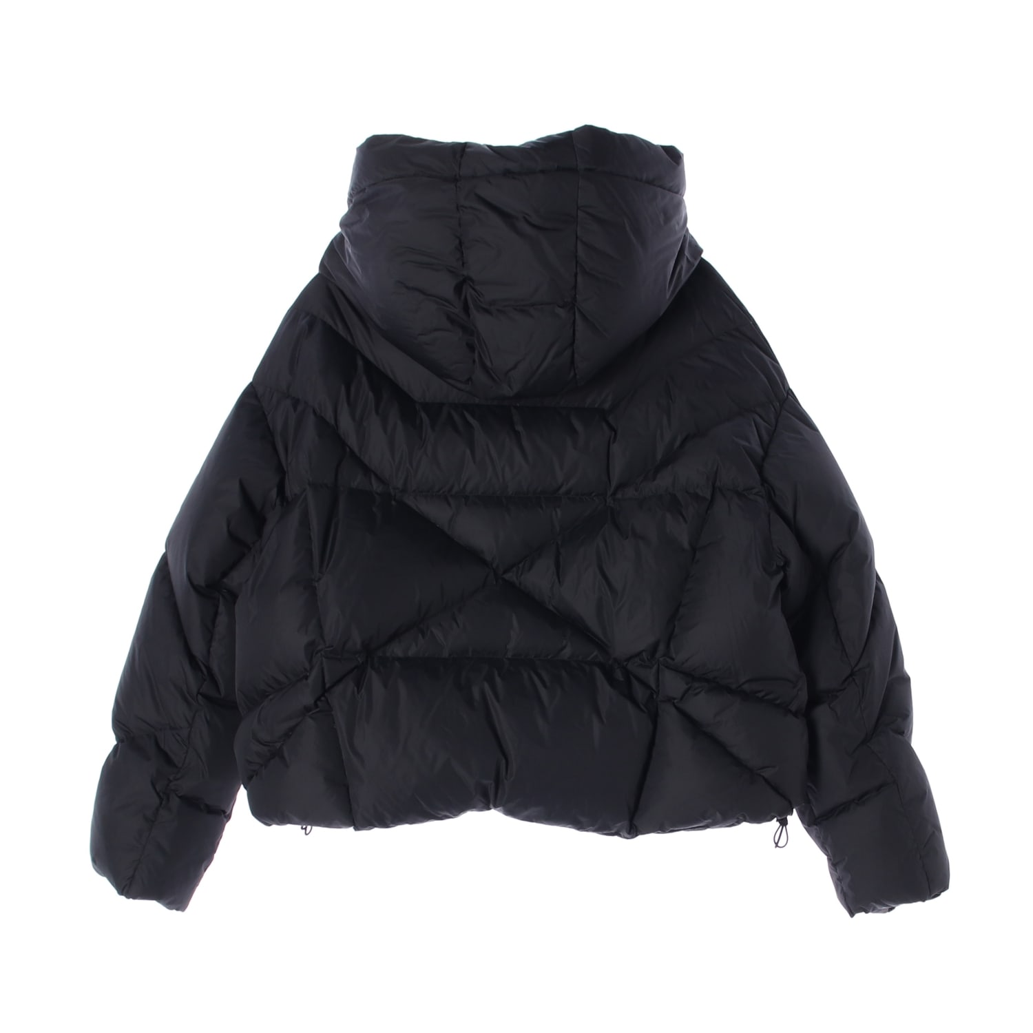 온앤온 22FW 천연모피 후드 퀼팅 구스 다운 숏패딩 이미지 3