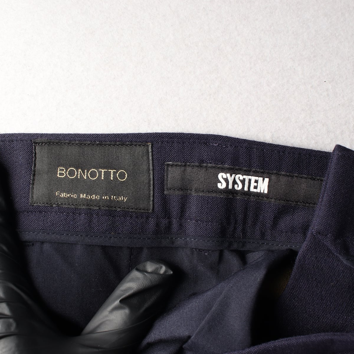 시스템 옴므 이태리 수입 원단 울 블렌드 스트레이트핏 슬랙스 상세 이미지 3