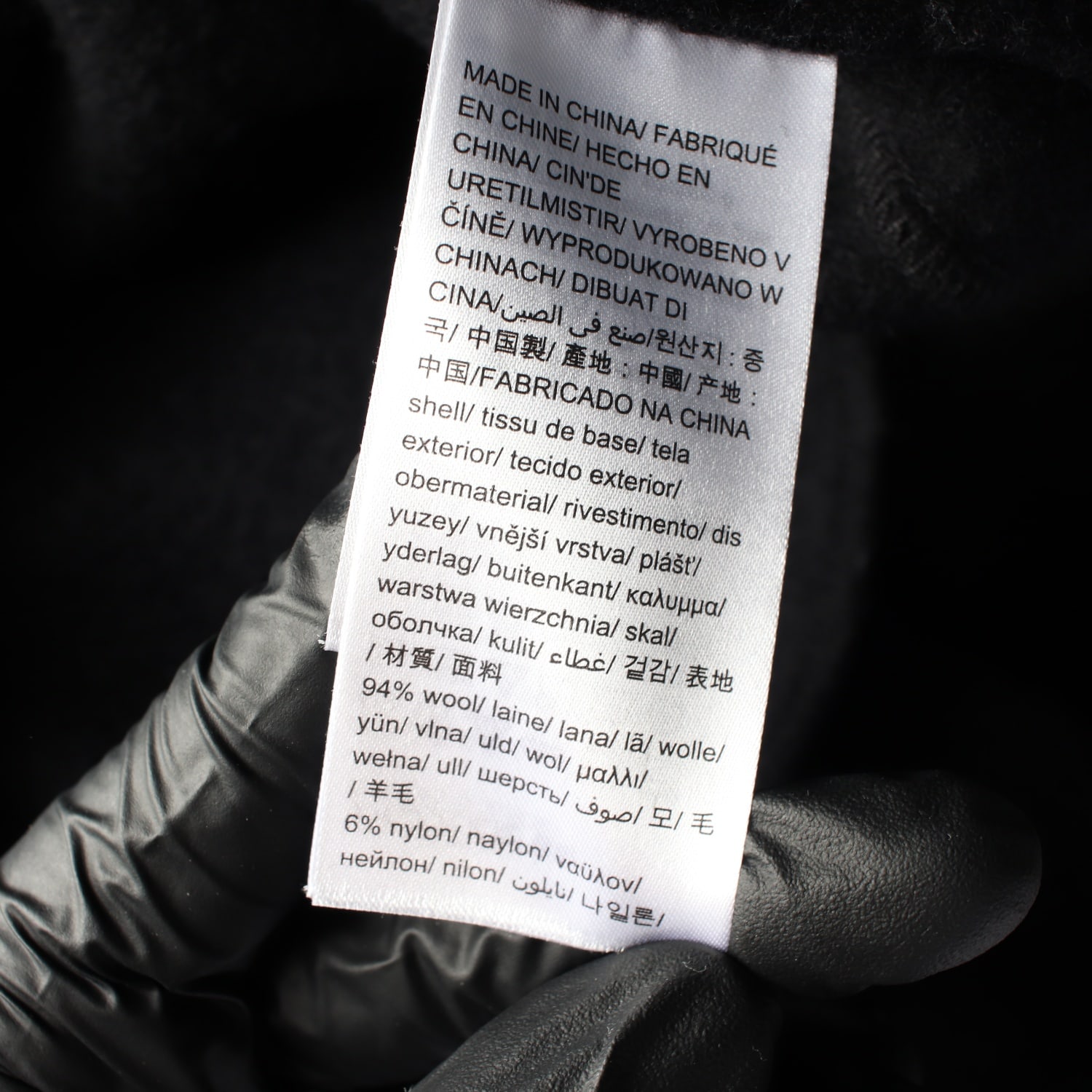캘빈클라인 진 울 블렌드 싱글 롱 코트 이미지 4