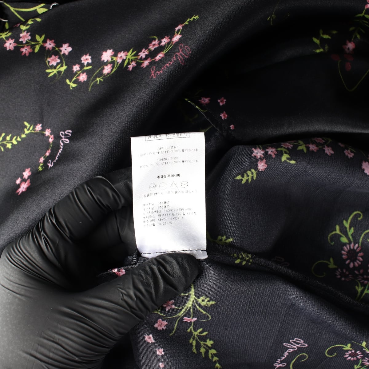 글로니 22FW SELENA 셀레나 드레스 플라워 슬리브리스 롱 원피스 상세 이미지 4