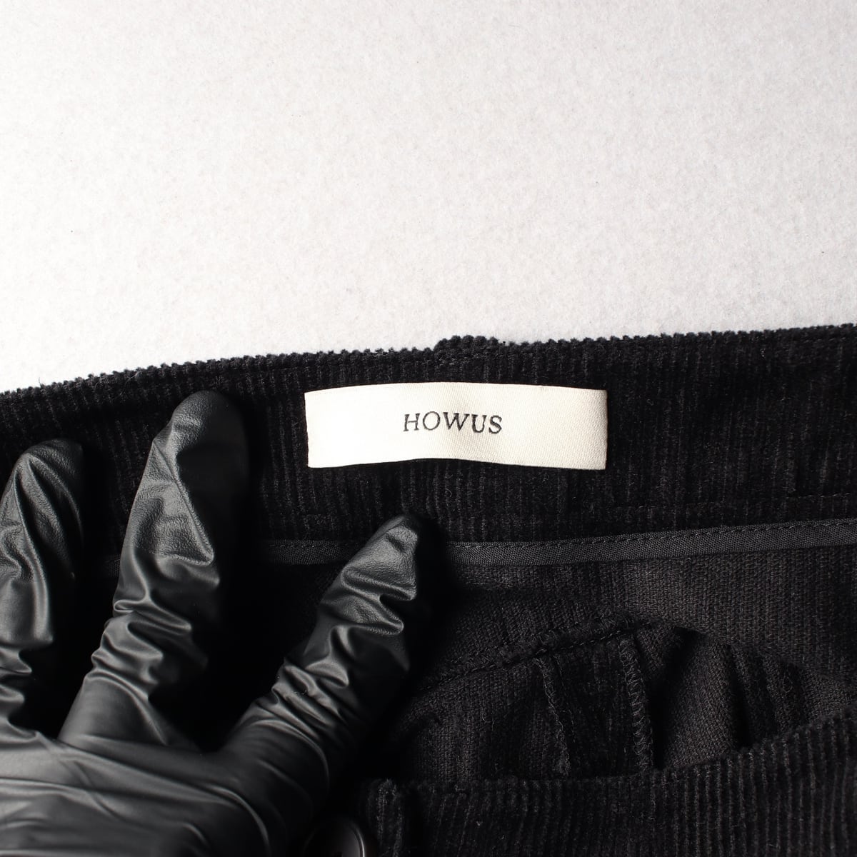 호와스 HOWUS 23FW 코듀로이 와이드핏 코튼 팬츠 상세 이미지 3