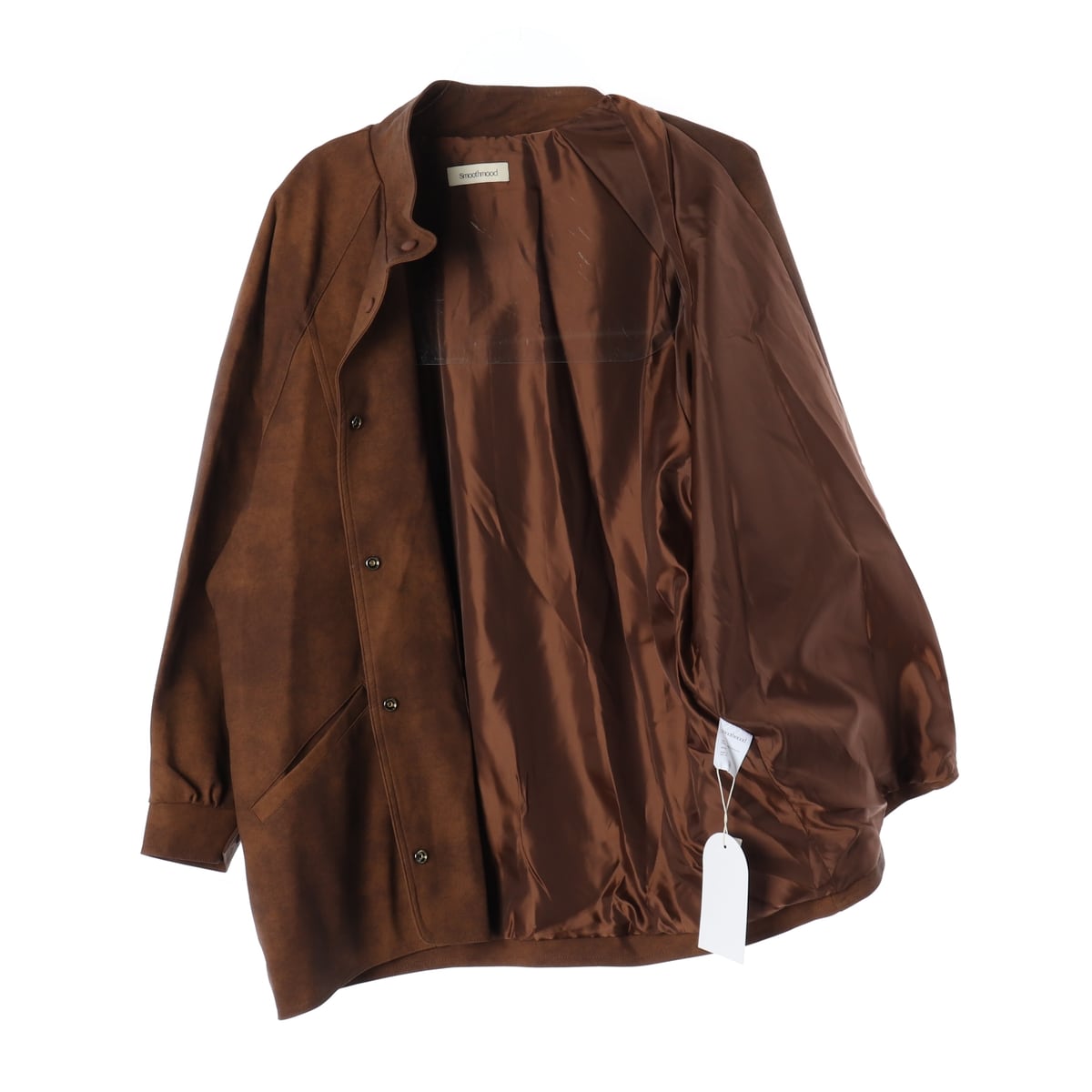 스무드무드 25SS Tobacco 토바고 레더 재킷 빈티지브라운 상세 이미지 2