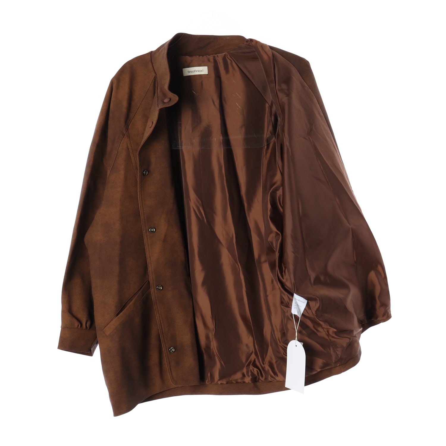 스무드무드 25SS Tobacco 토바고 레더 재킷 빈티지브라운 이미지 2
