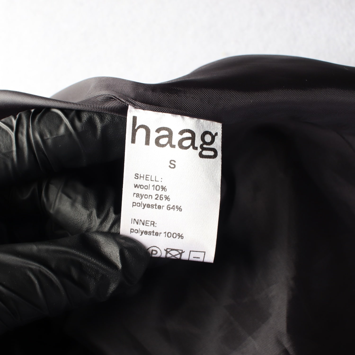 헤이그 haag 24FW 울 블렌드 플리츠 테니스 스커트 그레이  이미지 4