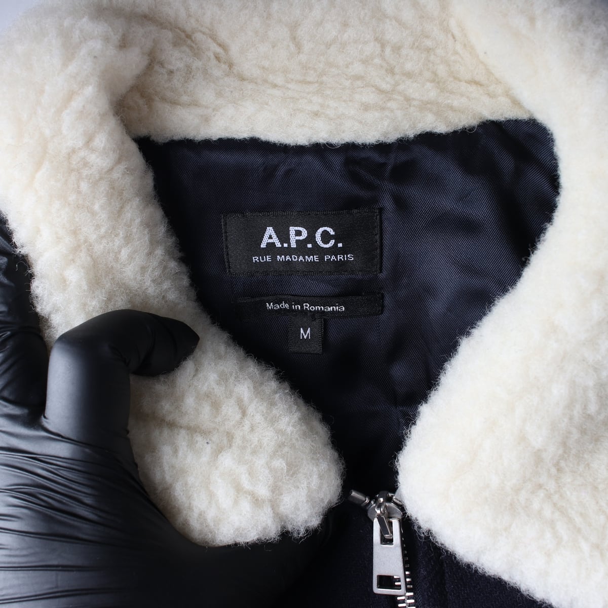 아페쎄 APC 22FW 시어링 카라 BEN 벤 재킷 점퍼 상세 이미지 3