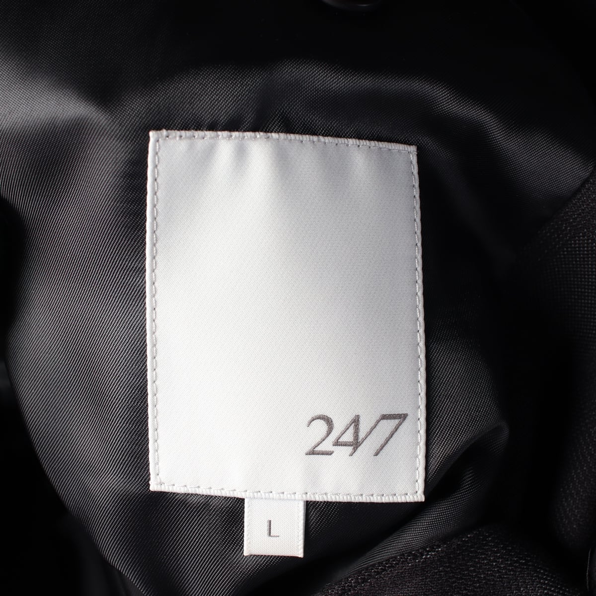247시리즈 21FW 다미에 체크 패턴 블레이저 재킷 상세 이미지 3