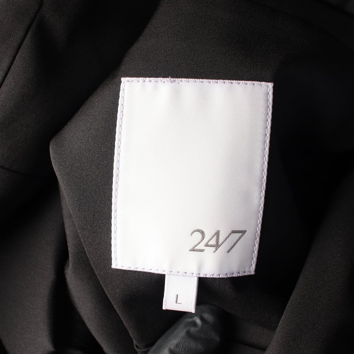 247시리즈 22SS 베이직 블레이저 쓰리버튼 재킷 블랙 상세 이미지 3