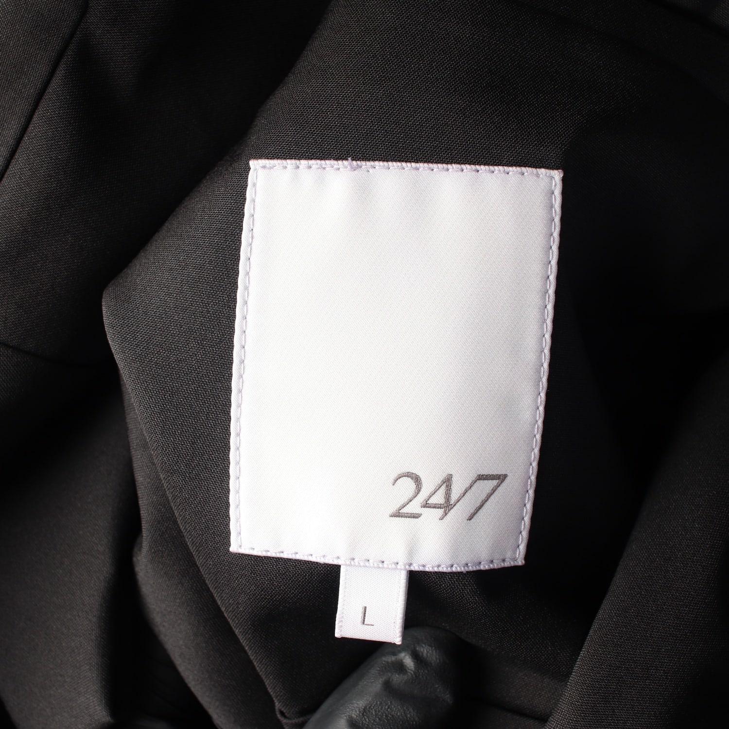 247시리즈 22SS 베이직 블레이저 쓰리버튼 재킷 블랙 이미지 3