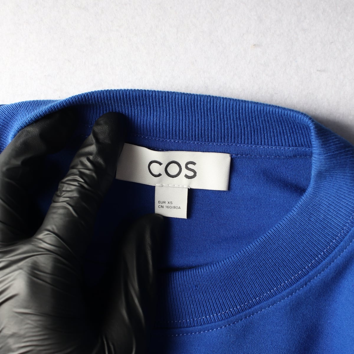 코스 크루넥 코튼 긴팔 티셔츠 상세 이미지 3