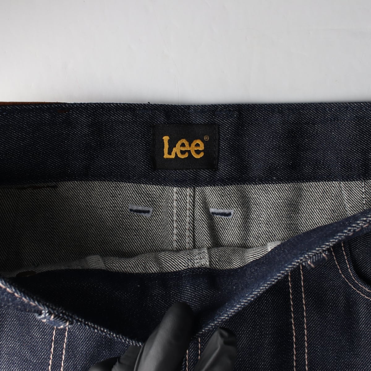 리 Lee 23SS 스트레이트핏 코튼 데님 롱 스커트 상세 이미지 3