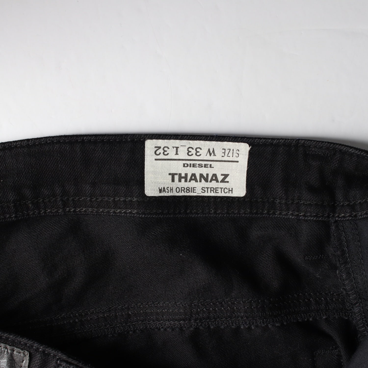 디젤 THANAZ 0R8IE 스트레치 데님 팬츠 이미지 3