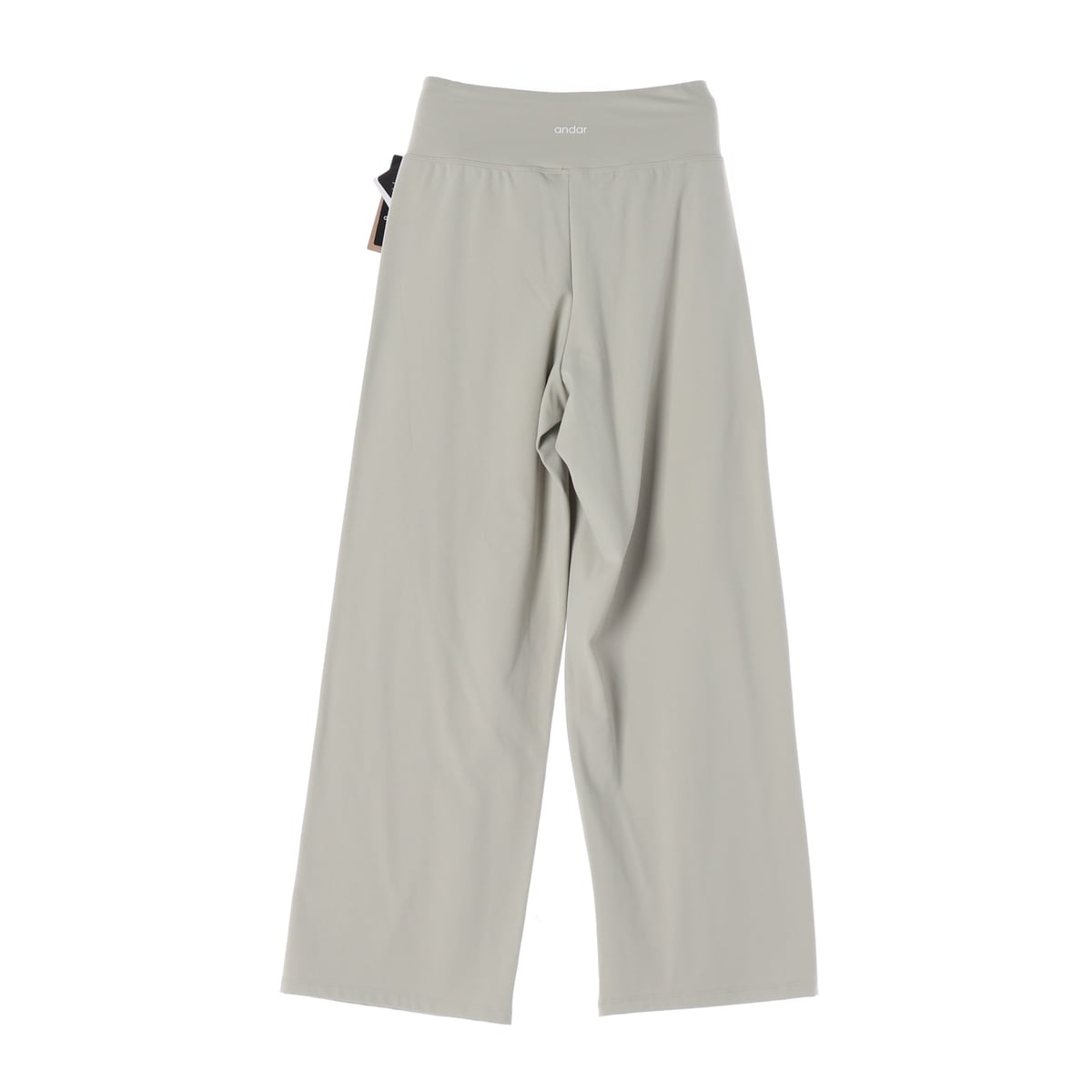 (새상품) 안다르 24FW 에어웜 기모 와이드핏 팬츠 오트밀베이지 상세 이미지 2