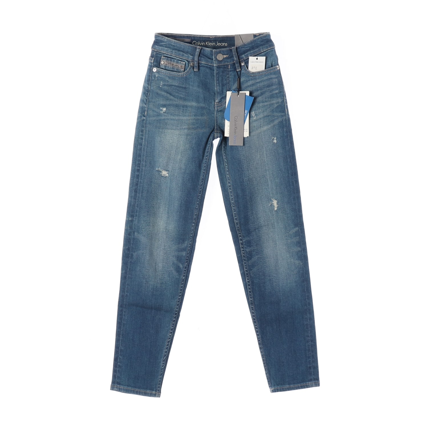 (새상품) 캘빈클라인 진 하이라이즈 워싱 스트레치 데님팬츠 이미지 1
