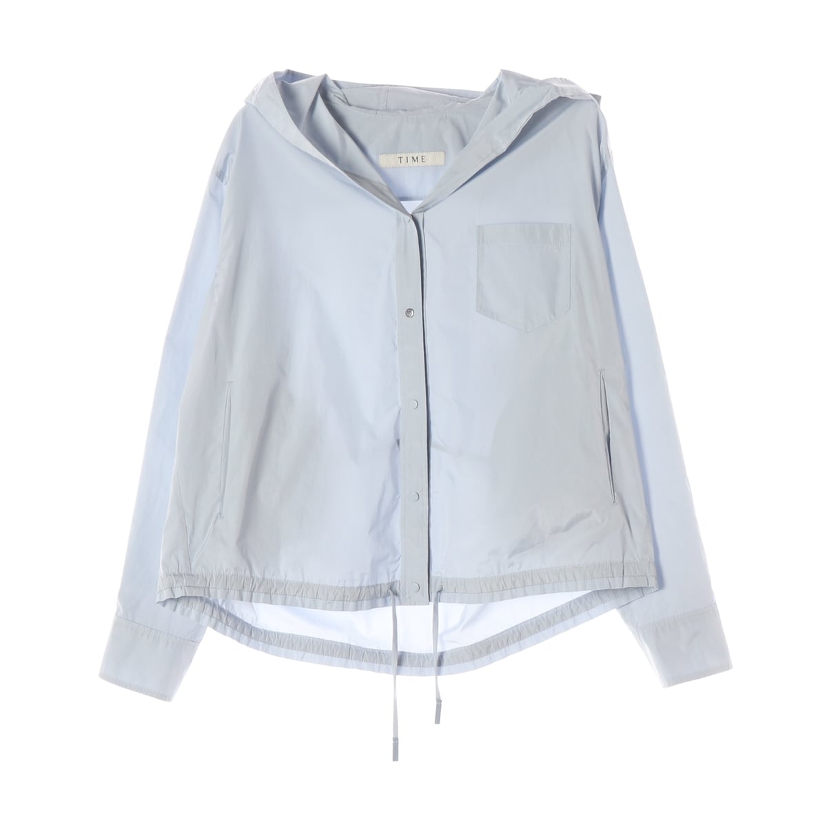 타임 21SS 실크 블렌드 후드 바람막이 자켓 상세 이미지 1