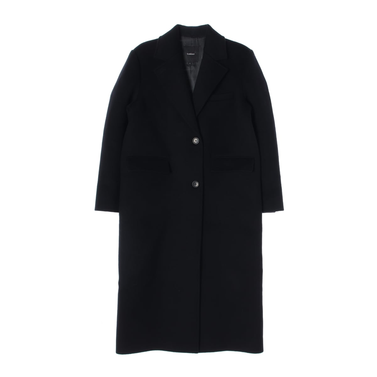 룩캐스트 23FW 윈터 울 블렌드 클래식 롱 코트 상세 이미지 1