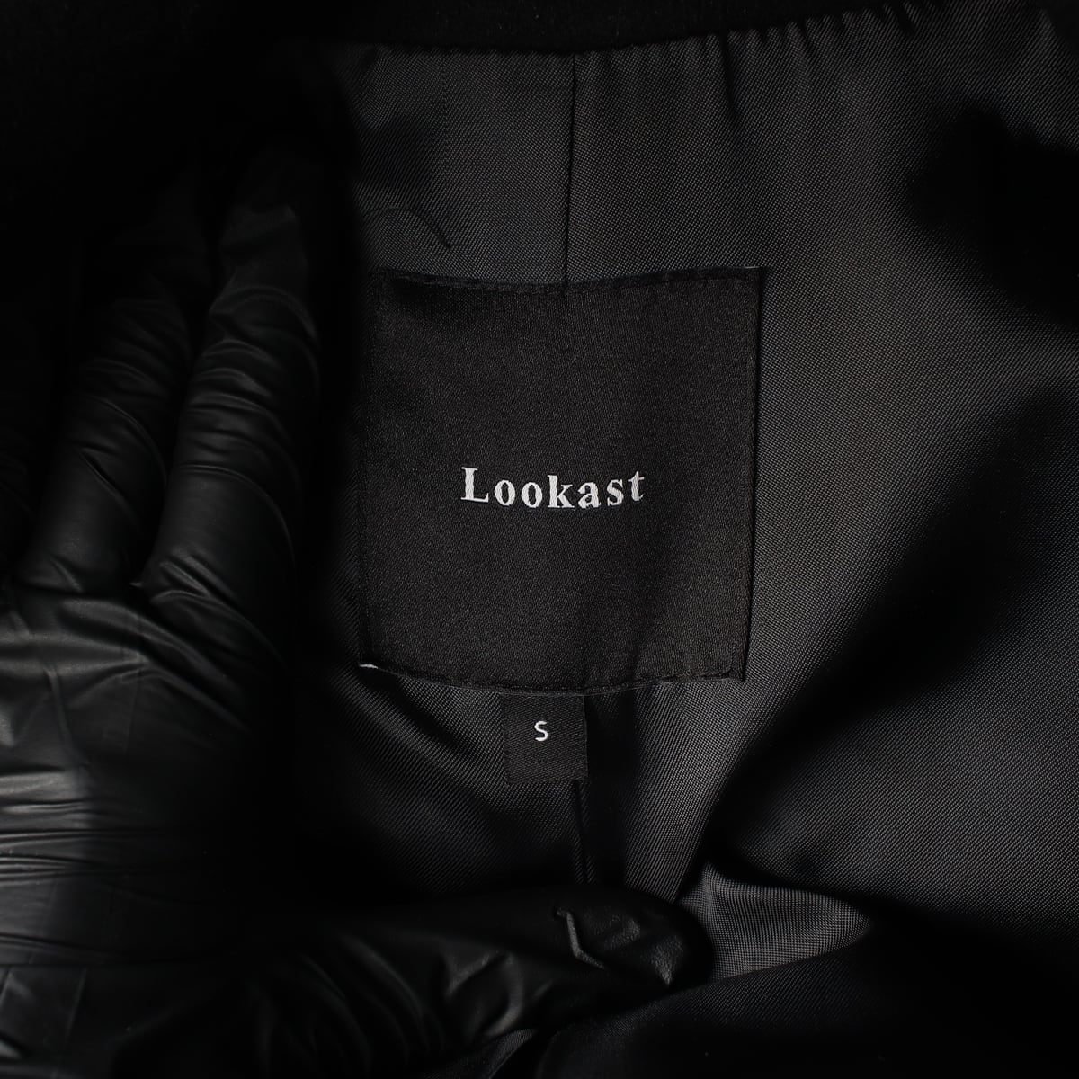 룩캐스트 23FW 윈터 울 블렌드 클래식 롱 코트 상세 이미지 3