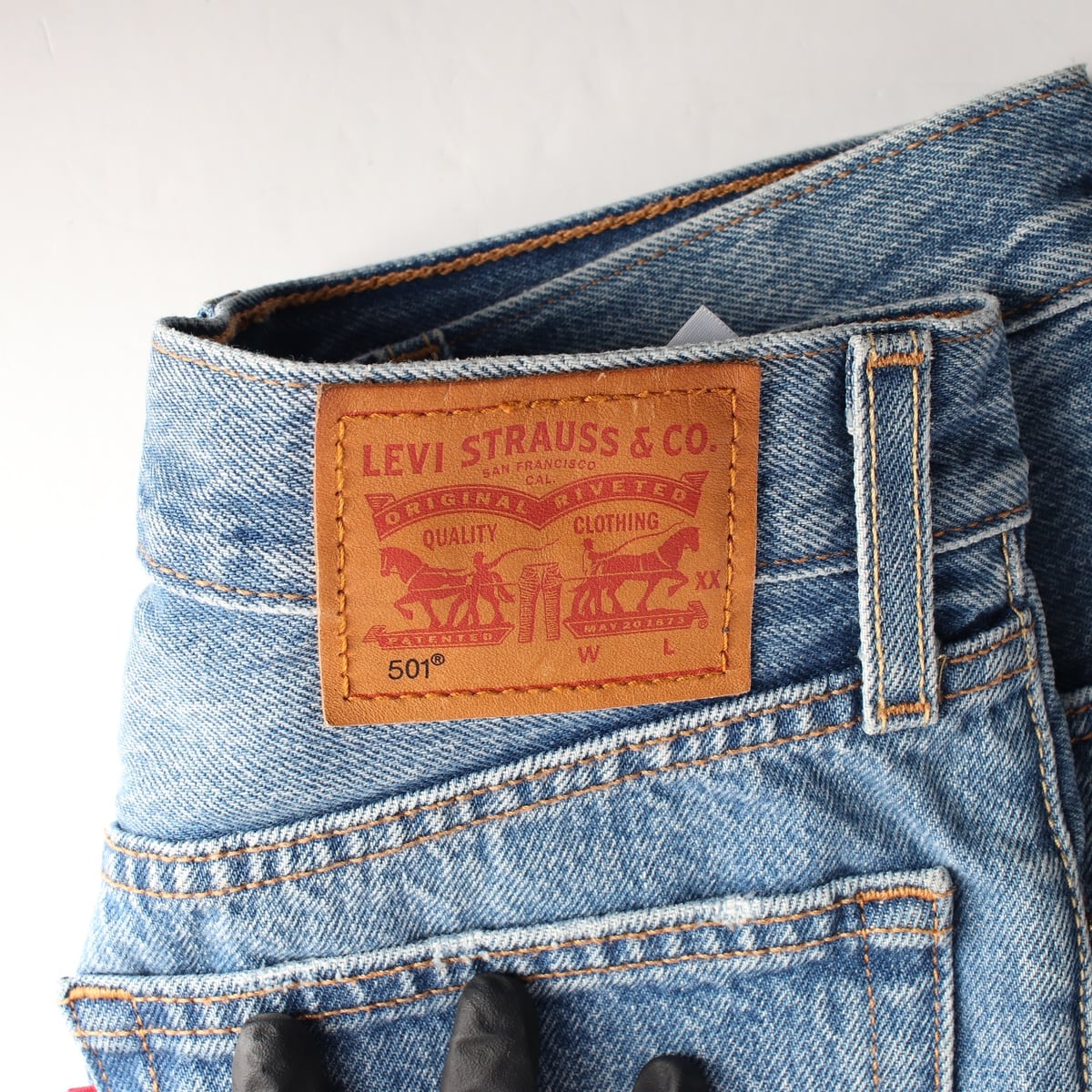 리바이스 501 디스트로이드 컷오프 숏팬츠 데님 쇼츠 반바지 상세 이미지 3