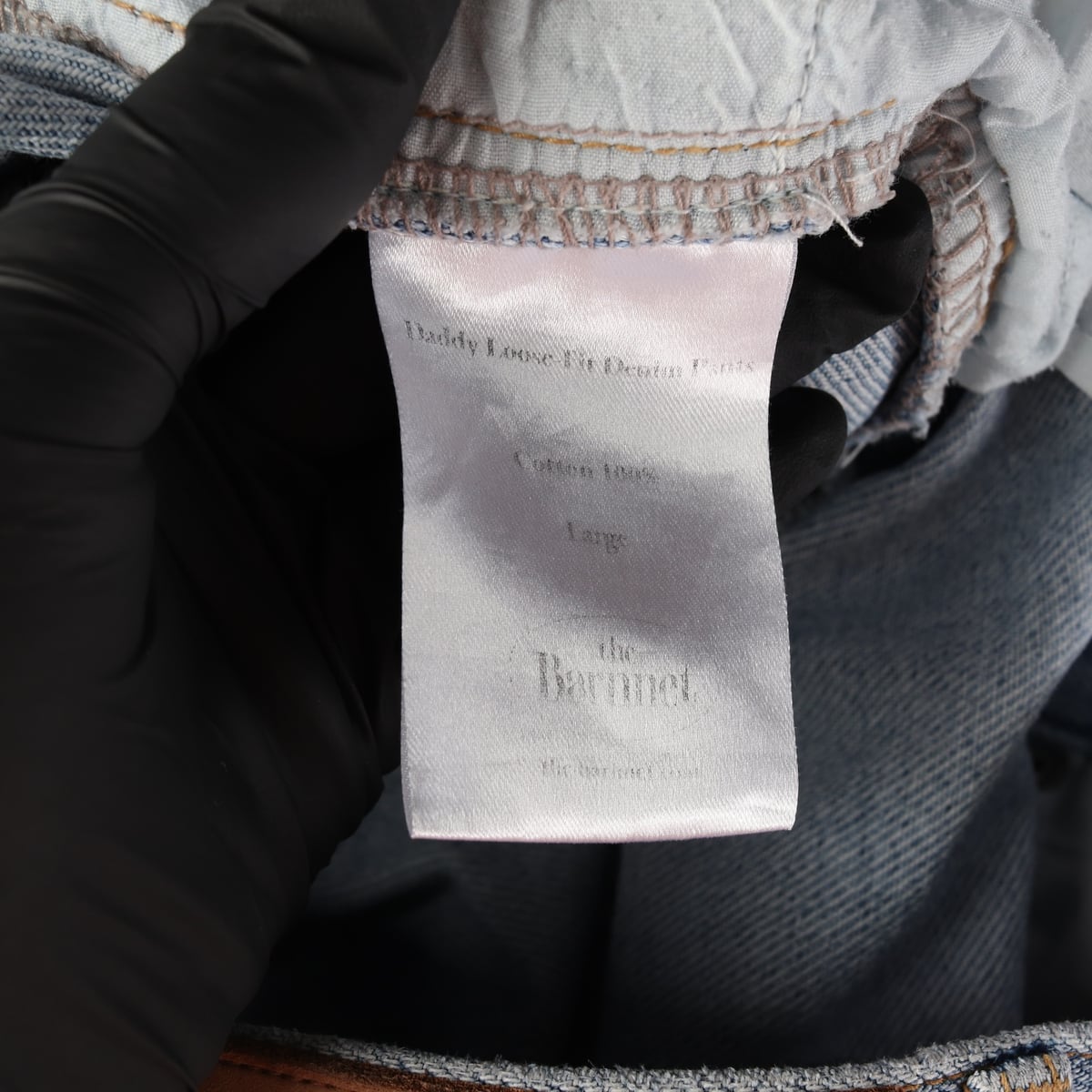 더바넷 대디 루즈핏 코튼 데님팬츠 상세 이미지 4