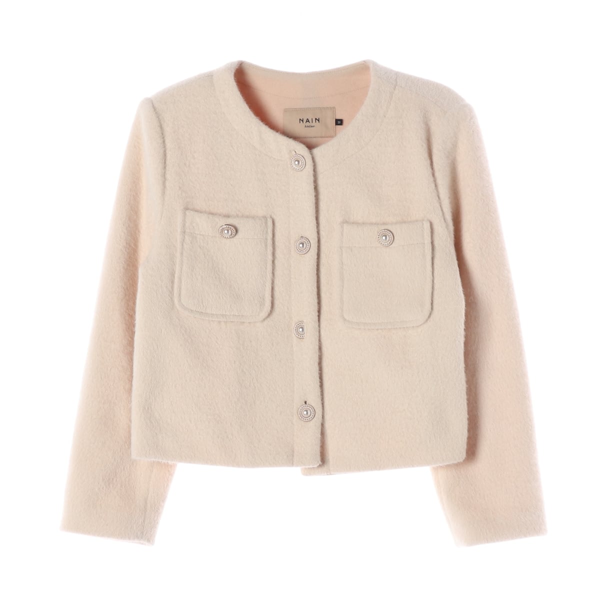아틀리에 나인 21FW 라운드넥 크롭 포켓 재킷 상세 이미지 1