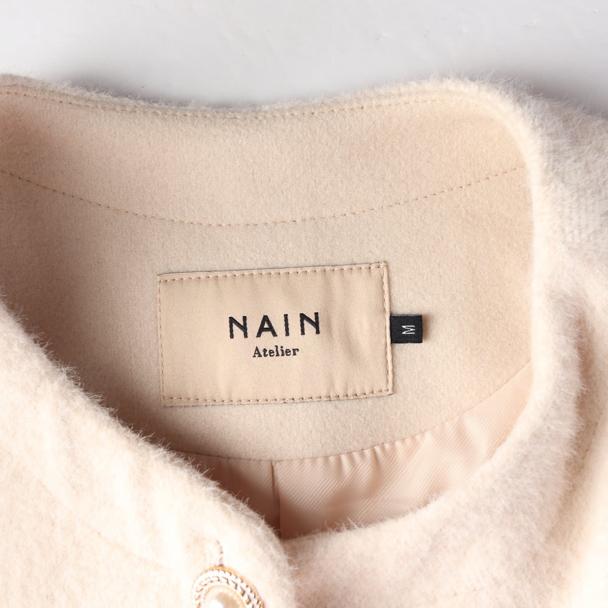 아틀리에 나인 21FW 라운드넥 크롭 포켓 재킷 상세 이미지 3