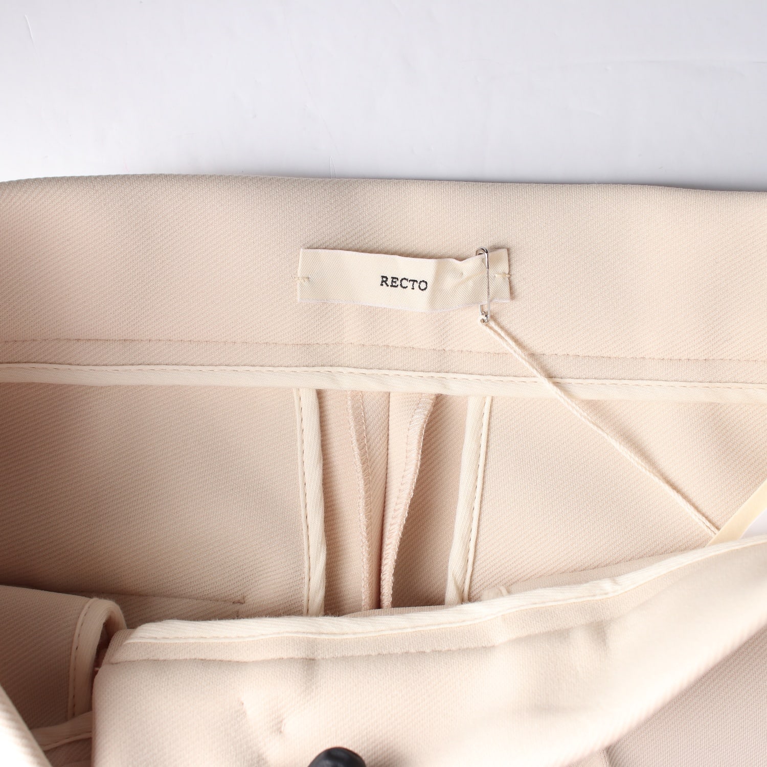 (새상품) 렉토 21SS 더블페이스 플레어 슬랙스 이미지 3