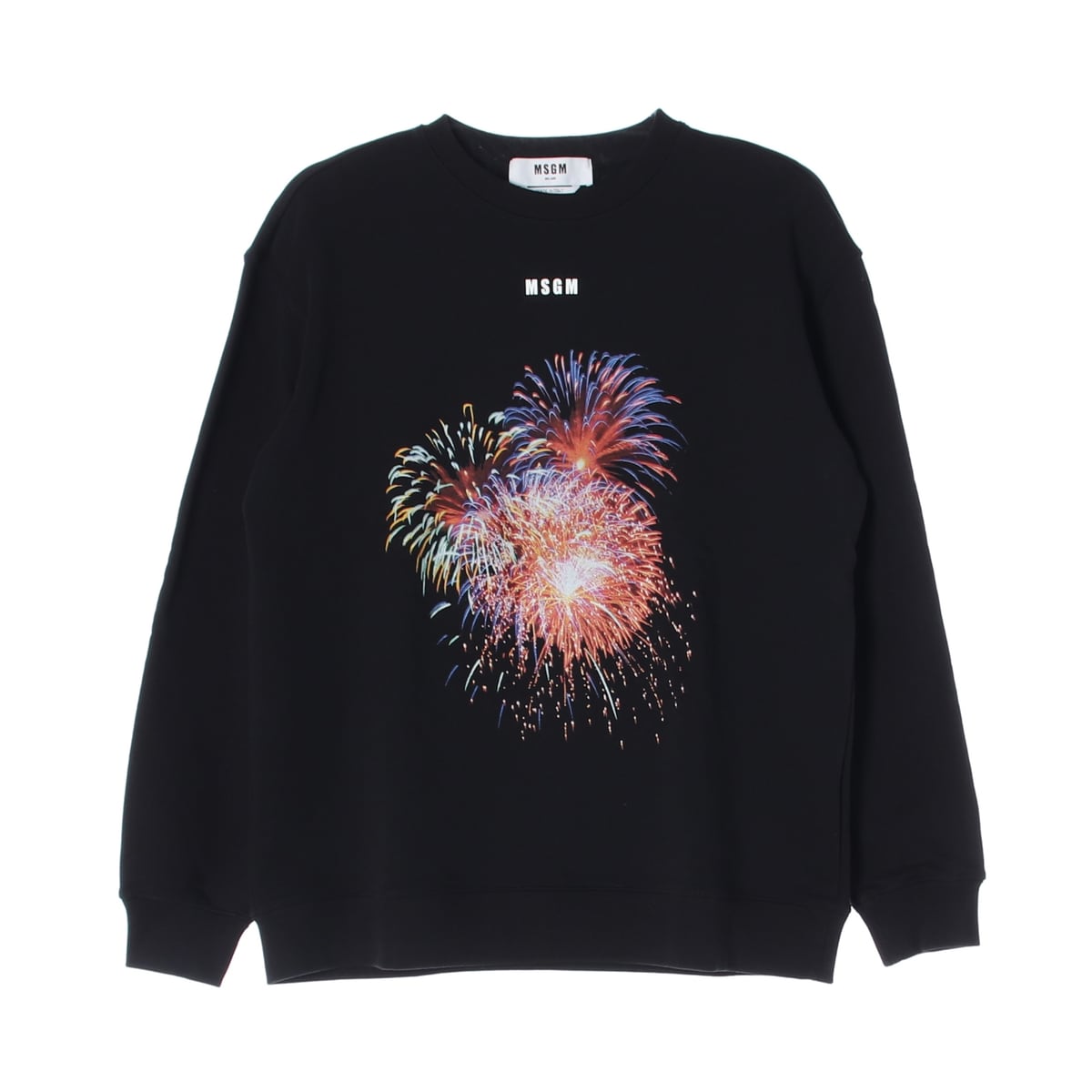 엠에스지엠 MSGM 불꽃놀이 프린트 맨투맨 스웨트셔츠 상세 이미지 1