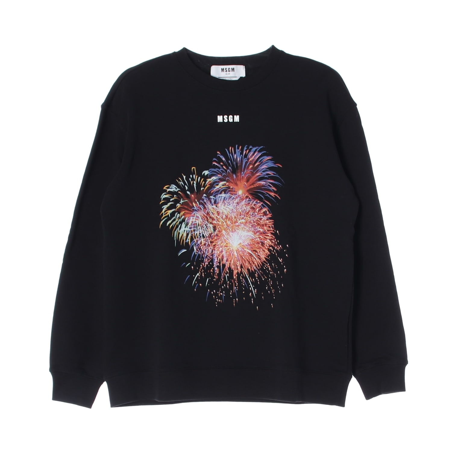 엠에스지엠 MSGM 불꽃놀이 프린트 맨투맨 스웨트셔츠 이미지 1