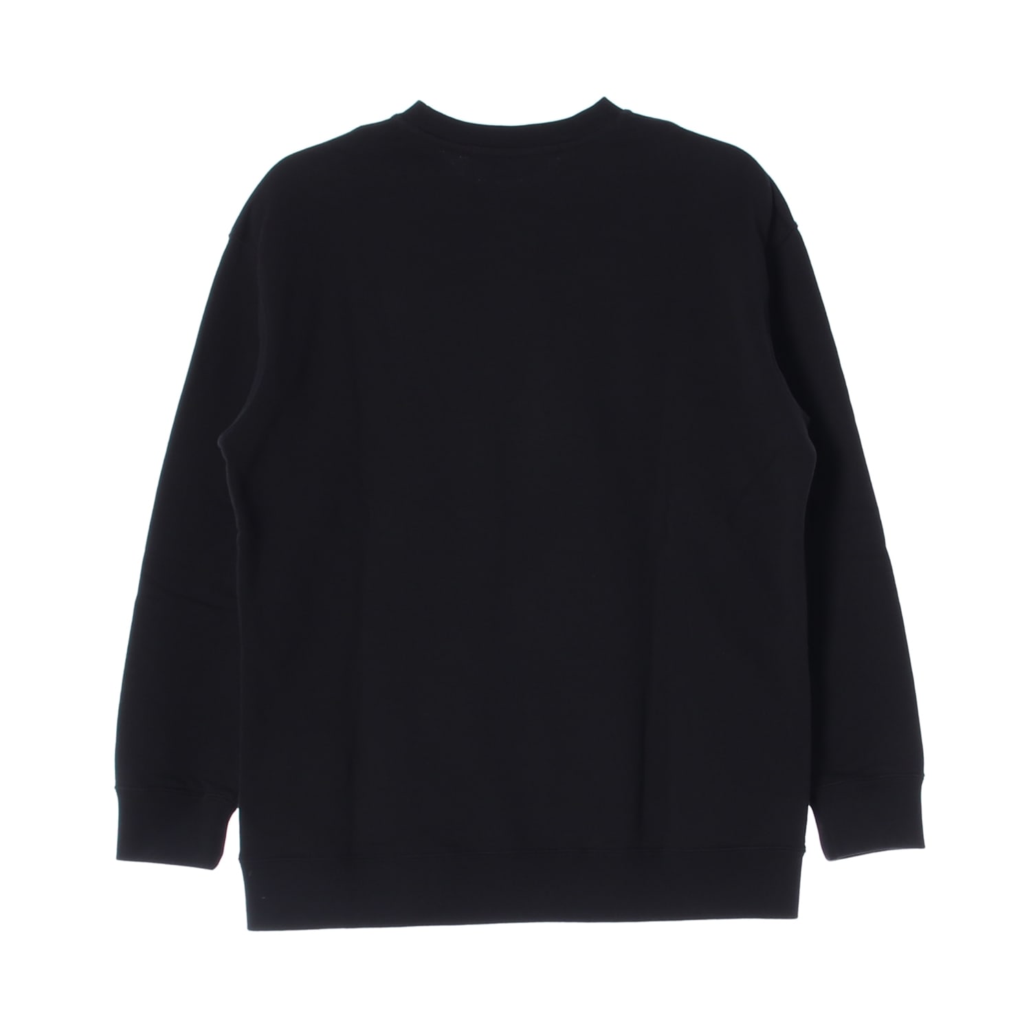 엠에스지엠 MSGM 브러쉬 로고 오버핏 맨투맨 블랙 이미지 2