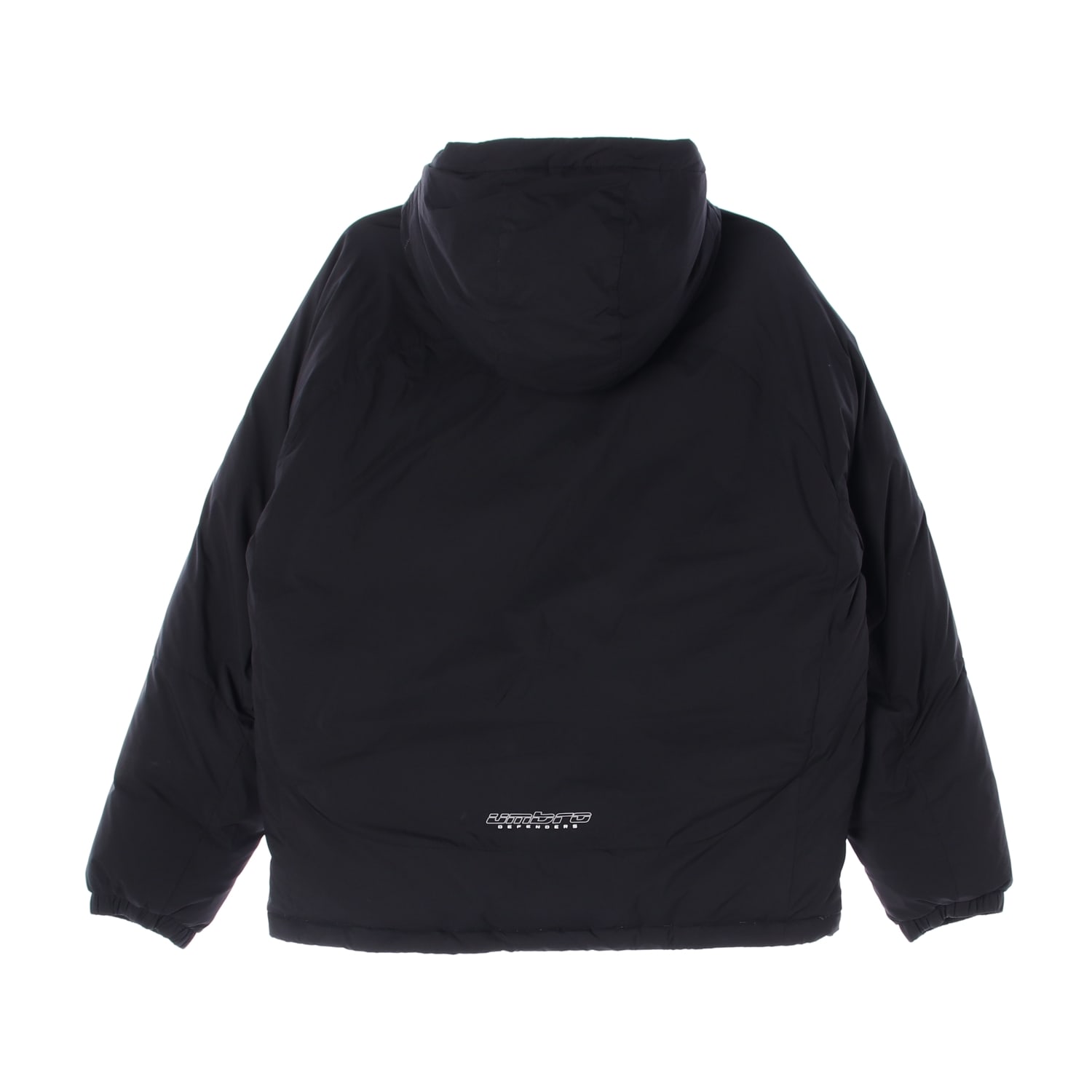 엄브로 24FW WARM+ 베이직 후드형 다운 자켓 재킷 블랙 이미지 3