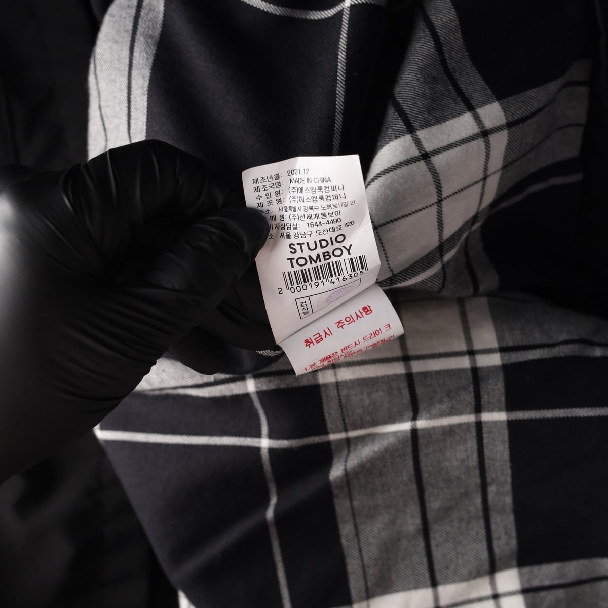 스튜디오 톰보이 22SS 루즈핏 후드 집업 점퍼 재킷 상세 이미지 5