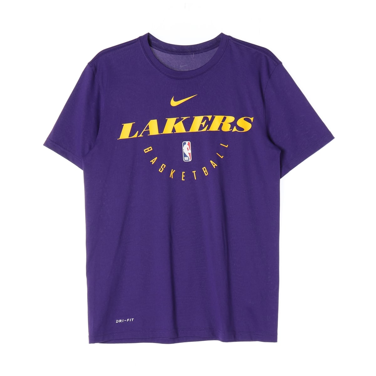 나이키 NBA LA 레이커스 로고 프린트 드라이핏 반팔 티셔츠 상세 이미지 1