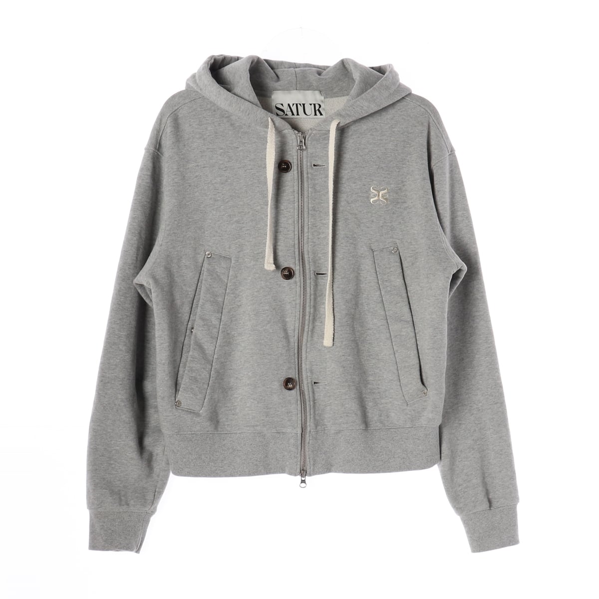 세터 23FW 테오 코튼 올 데이 후드 집업 공용 상세 이미지 1
