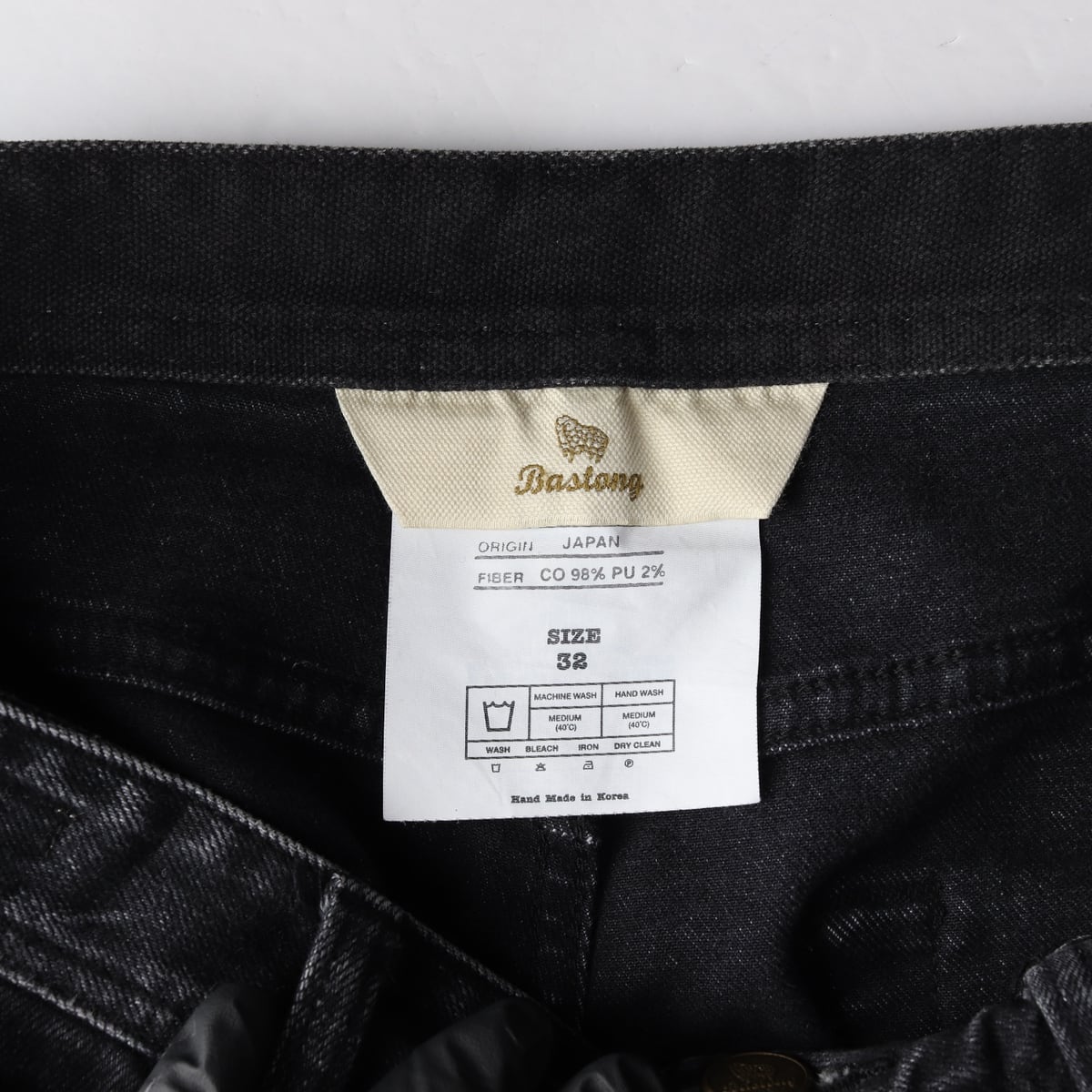 바스통 702 스트레이트핏 데님팬츠 상세 이미지 3