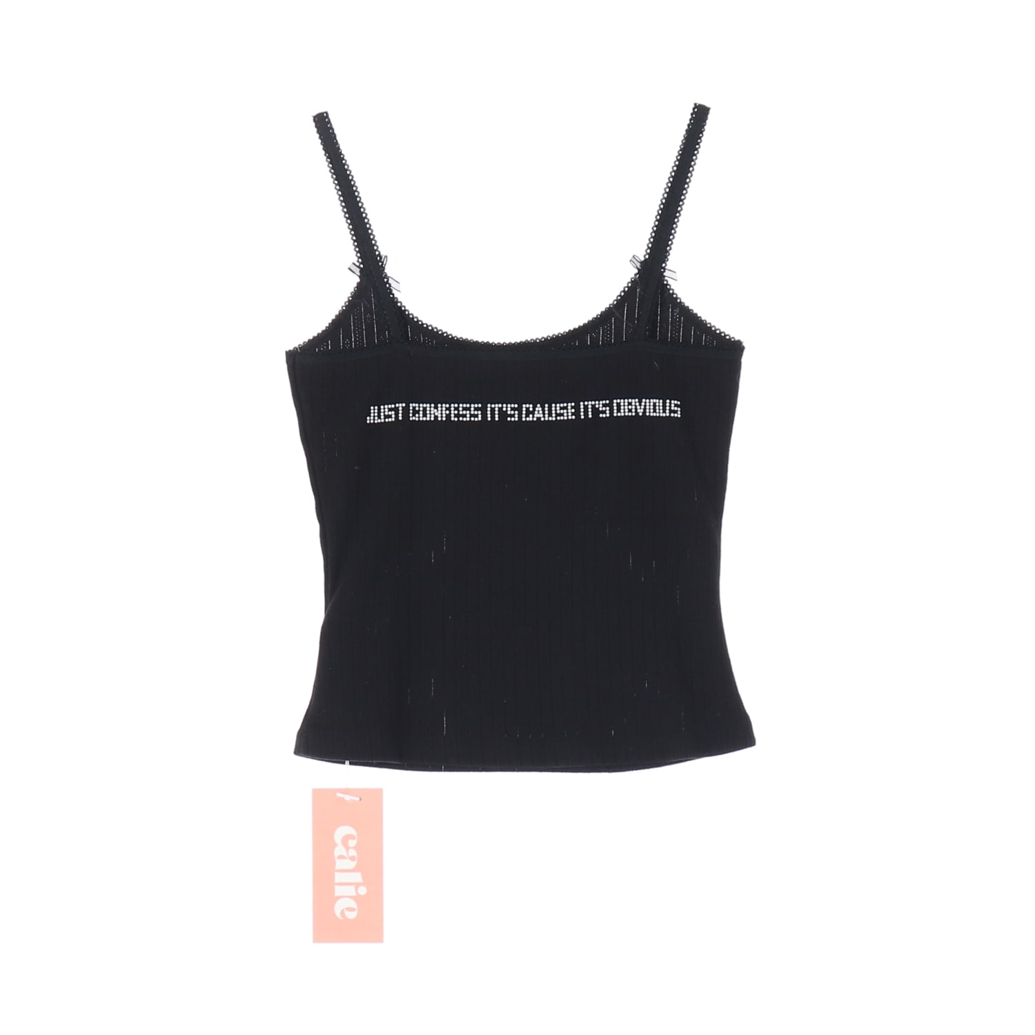 (새상품) 에즈이프 캘리 GURLS 저스트 슬리브리스 탑 블랙 이미지 2