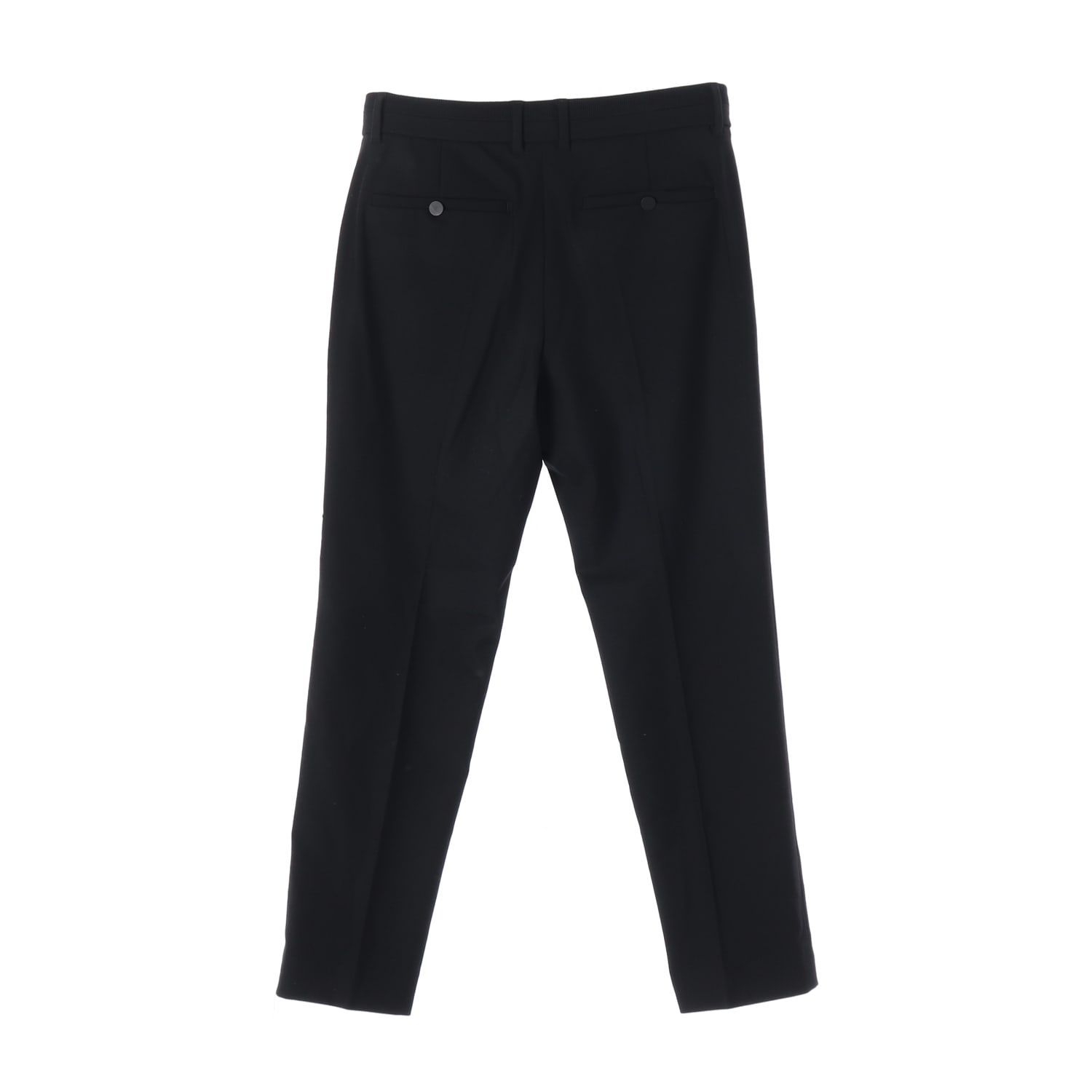 타임 21FW 울 블렌드 슬림핏 슬랙스 팬츠 블랙 이미지 2