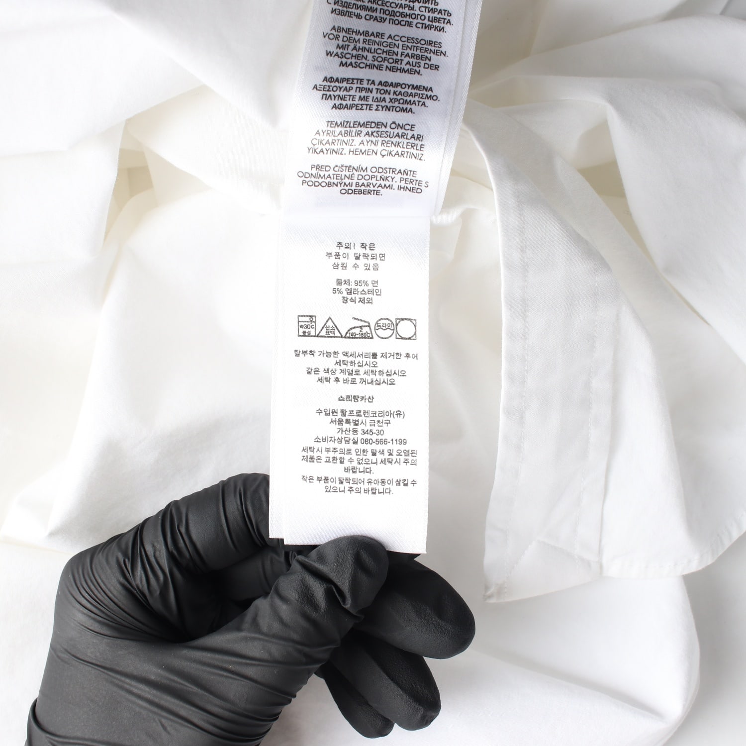 폴로 랄프 로렌 신형 QR 클래식핏 포니 로고 포플린 셔츠 이미지 4