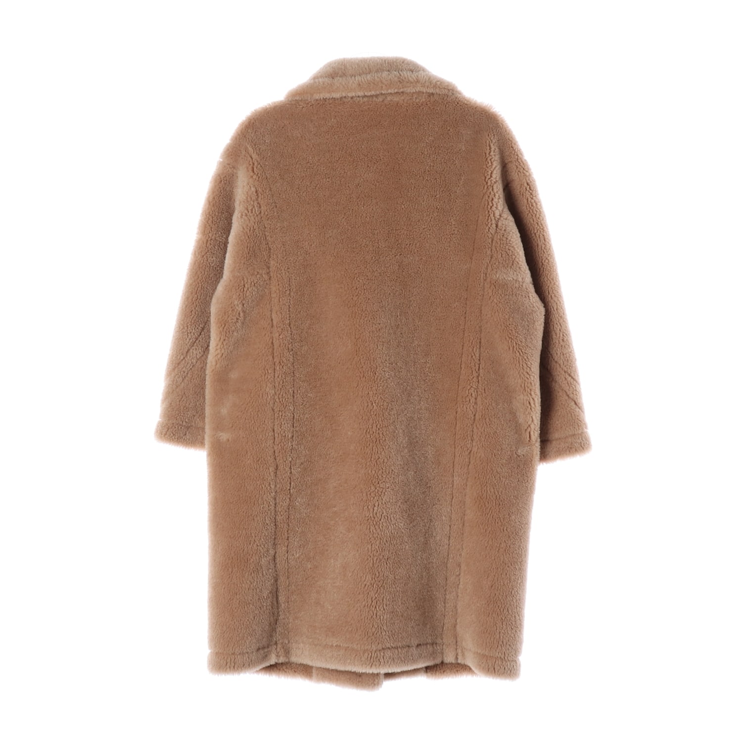 올리브데올리브 23FW 오버핏 테리 더블 롱 퍼 코트 이미지 3