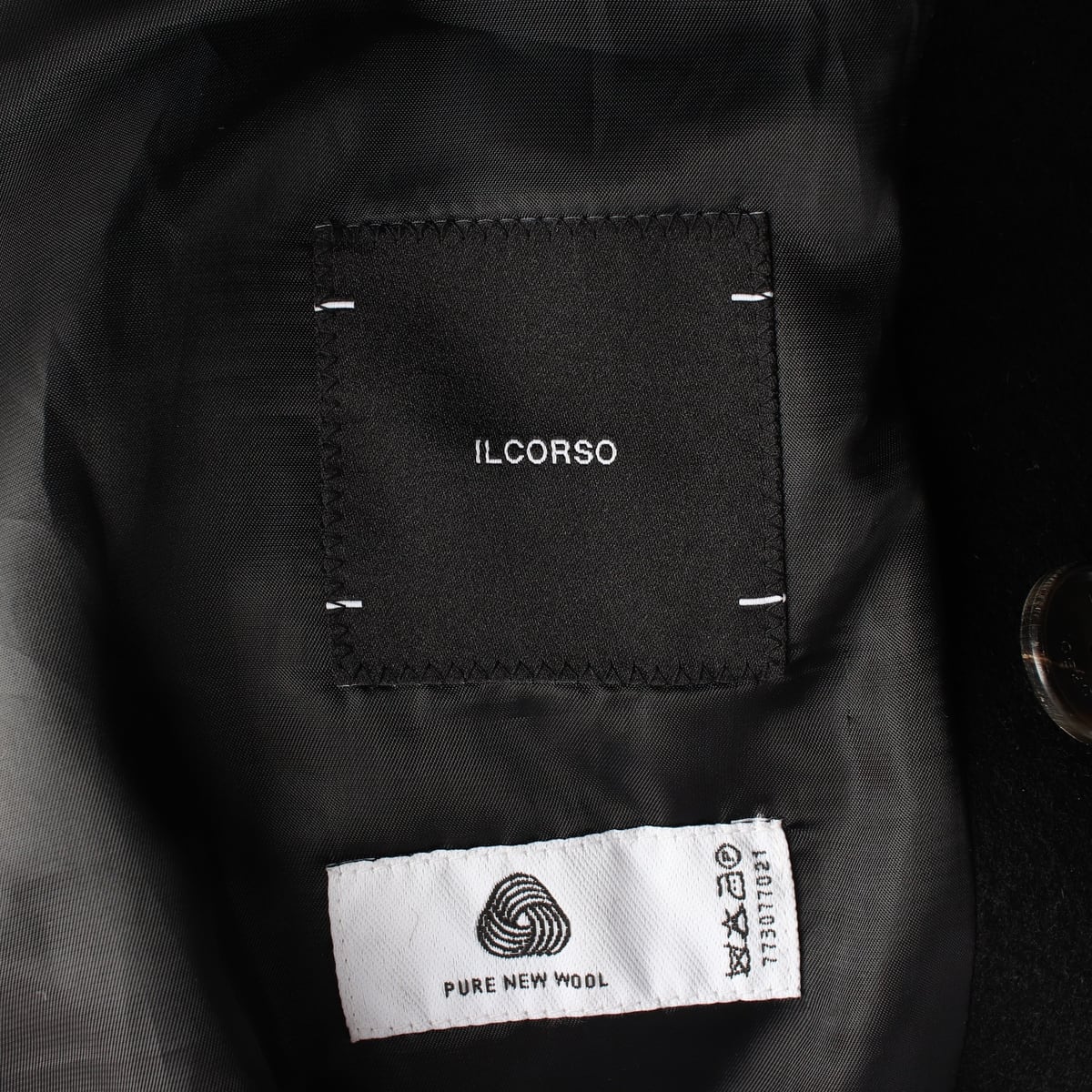 일꼬르소 22FW 퓨어 뉴 울 롱 코트 상세 이미지 4