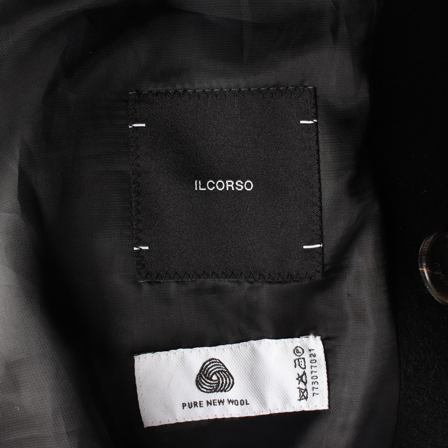 일꼬르소 22FW 퓨어 뉴 울 롱 코트 이미지 4